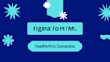 convert the figma design to html css and javascript responsive