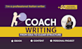 coach you to write a clear, engaging, and authentic book