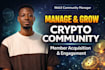 run effective crypto community management and member acquisition