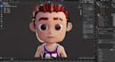 create professional 3d character rigging with 52 arkit facial blendshapes