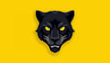 do black panther mascot logo design 1 day