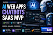 develop an ai web app using openai gpt API