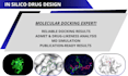 perform molecular docking admet prediction and MD simulation for drug discovery