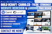 build ucraft carrd co tilda strinkingly website redesign landing page design