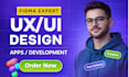 design figma website UI UX, dashboard UI UX and mobile app design