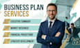 write business plan financial proposal business proposal for business