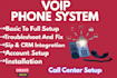 install and setup 3cx, pbx configure vicidial, troubleshooting, did number voip