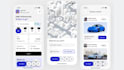 develop a complete taxi booking app, uber or bolt with user
