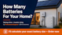 do expert solar battery sizing and backup report