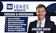 do ionos website design ionos website redesign ionos ecommerce wordpress website