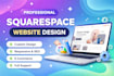 design and redesign a modern squarespace website