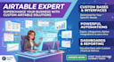 create airtable database design airtable automation expert