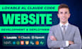 full stack web developer for lovable ai, claude code, nextjs website development