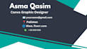 design professional business card using canva