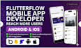 be your flutterflow mobile app developer build flutterflow app flutter flow