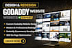 design godaddy website redesign godaddy website development godaddy ecommerce