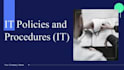 write professional business policies and procedures