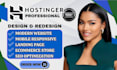 hostinger website design hostinger website redesign hostinger website design