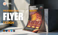 create stunning and high converting flyer design