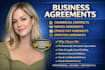 draft business agreement, operating agreement, service contract