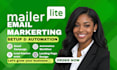 design mailerlite email templates, automation and landing pages