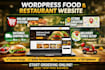 create wordpress food restaurant website with online ordering store locator