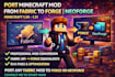 port minecraft mod from fabric to forge or neoforge