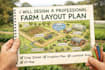 create farm layout agriculture plan homestead design uk usa florida stamp