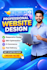 design a high converting responsive landing page using HTML CSS js