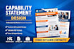 do professional business capability statement and capability statement