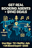 connect you to real booking agents