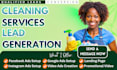 cleaning services leads cleaning services facebook ads google ads video ads