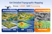 process drone lidar and sar data for topographic mapping and terrain analysis