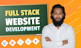 develop full stack website with react next js and node
