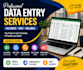 do accurate data entry and excel work