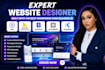 create or design divi, bricks builder, blocksy, gutenberg kadence website expert