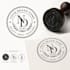 design digital seal, rubber stamp, logo in any shape