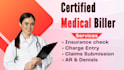 do medical billing, charge entry, payment posting, and denial handling