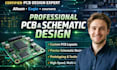 design pcb schematics, custom pcb layouts, optimize and deliver gerber files