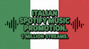do spotify music promotion in italy