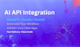 integrate ai API into your asp dotnet or web application to automate workflows