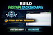 build fastapi backend rest API using python