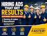 write high converting hiring ads to recruit workers fast