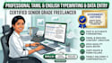do fast and accurate tamil and english typing work