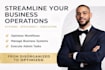 streamline your business operations and execute admin systems