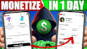 do complete youtube channel monetization promotion