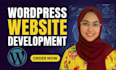 build wordpress website development, revamp, design, redesign business website