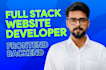 be full stack developer, front end web developer,full stack website development