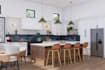 design kitchen interior and bathroom 3d rendering