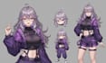 create a custom 2d 3d vtuber model with full rigging, vrm, and streaming setup